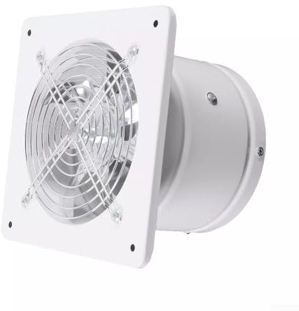 Feegow 15,2 cm Abluftventilator – einfach geräuschloser Badezimmer-Abluftventilator mit 32-W-Motor, Badezimmer-Ventilator, Lüftungsschlitz, Abluftventilator für Toilette, Küche