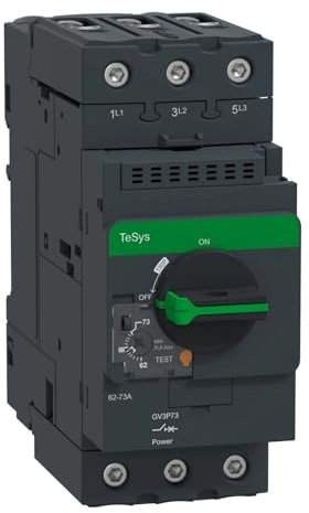 KVEIYIIC GV3P73 Bornes magnéto-Thermiques Disjoncteur Moteur 3P 62-73