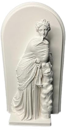 Fenteer Göttinnen-Statue, Göttinnen-Skulptur, Sammlerstück, Kunsthandwerk, Ornament, Göttinnen-Porträtfigur für Wohnzimmer, Rasen, Bücherregal, Schrank