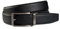 MONTI Herren Ledergürtel Echtleder YALE 3,5cm breit, Automatikschließe Stufenlos - black uni - Größe 90