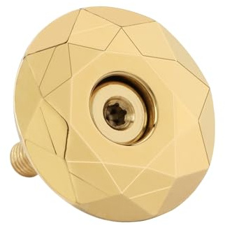 YYunying Fahrrad Steuersatz Vorbau Ahead Kappe für MTB Headset Top Cap Aluminium-Legierung Regenbogen-Effekt mit M6x35mm Titanschraube