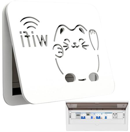 Cache-boîte à fusibles - Cadre décoratif pour tableau électrique, tableau mural pour boîte de distribution | Cache-compteur mural, décoration intérieure élégante pour salon ou entrée