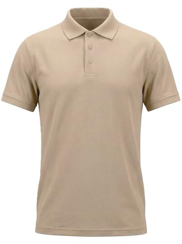 TONY BACKER Polo Uomo Manica Corta 100% Cotone Tinta Unita 8300
