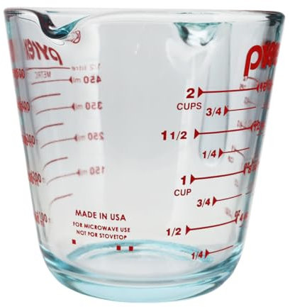 Pyrex 6001075 2 Cup Glass Measuring Cup
