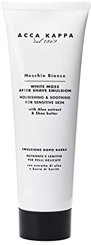 Acca Kappa White Moss After Shave Emulsion 125 ml Beugt entzündlichen Reaktionen & Rötungen nach der Rasur vor