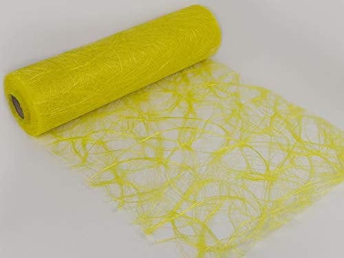 Sizoweb Tischband gelb 30 cm Rolle 5 Meter 64 010-R
