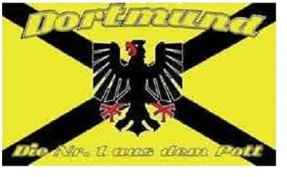 Dortmund - Die Nr.1 aus dem Pott Fahne (F2)