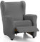 Martina Home Tunez Elastic Wingback Chair Schonbezug - Electric Blue