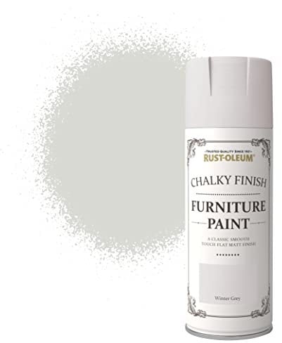 Rust-Oleum 400ml Chalky Finish Furniture Spray Paint - Winter Grey
