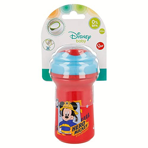 Elemed 44097 Kleinkind Premium Tumbler mit Micky Maus und Pluto, mehrfarbig