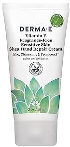 Derma-E Shea Hand Repair Cream Vitamin E Fragrance-Free 2 oz