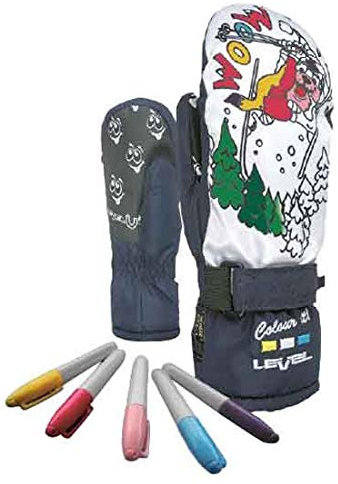 Level HANDSCHUH POP-Art JR MITT BLAU WASSERDICHT ATMUNGSAKTIV (4)