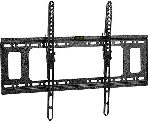 Jafsal Online Tilt TV Wall Bracket- Sturdy Strong Heavy Duty Wall Mount Flat TV Stand One Touch Adjustable Tilt Bracket Compatible with 32 35 40 50 55 60 65 70 Inch LED LCD up to 50kgs