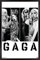 Trends International Wandposter Lady Gaga Fotobalken, 37,4 x 56,8 cm, schwarzer Rahmen