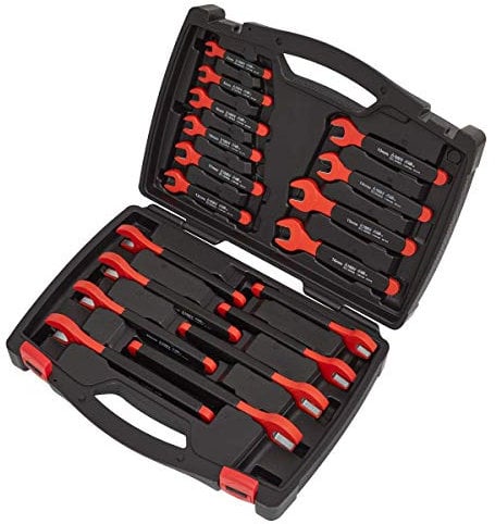 Sealey AK63172 18pc Insulated Open-End Spanner Set - VDE Approved