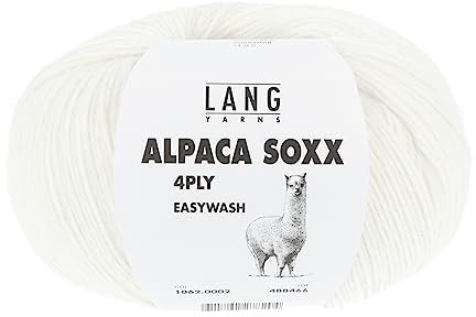Lang Yarns Alpaca Soxx 4-ply 1062.0002 - Weiß