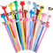 yuechen 30 Pcs Student Süße Cartoon Gelschreiber, Kinder Tier Cartoon Gelstift, Schule, Mitgebsel,Geschenk