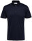 SELECTED HOMME Herren Slhfave Zip Ss Polo, Sky Captain, M
