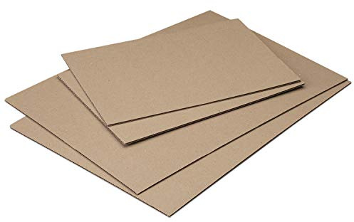 younikat Wellpappe-Zuschnitte Set 50 Stk. 26 x 22 cm 2 mm Stark - az099