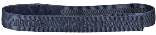 Defcon 5 - Verstellbarer Nylon-Gürtel mit Klettverschluss Modell D5-BE/VE NB - leicht praktisch und ohne Metallteile - Farbe Marineblau