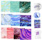 LUCKIGUCK Infusible Transfer Ink Sheets Unschmelzbare Transfer-Tintenblätter, Farb- und Mustertransferfolie (Marble)