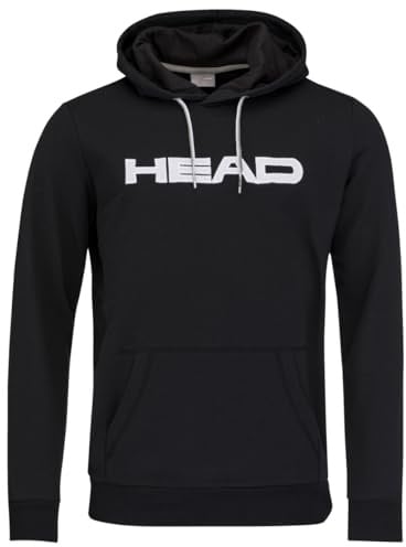 HEAD Club Byron Hoodie Men, schwarz, S