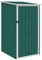 Mogou Gerätehaus, Geräteschuppen, Gartenhütte, Fahrradgarage, Gartenschuppen, Gartenhã¤User & Aufbewahrung, Grün 87x98x159 cm Verzinkter Stahl