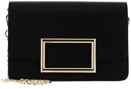 Seidenfelt Manufaktur Damen Umhängetasche Bjerre schwarz/gold One Size