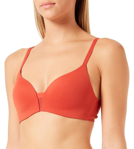 Triumph Women's Flex Smart P Ex Bra, Haute Orange, 2 UK