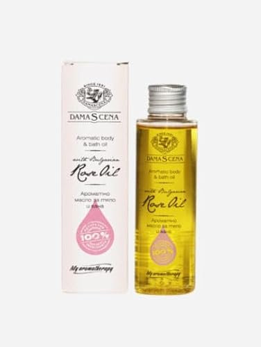 Body Rose oil Aromatic corpo & bagno olio, 100 ml / 3.38 fl.oz rosa bulgara Damascene