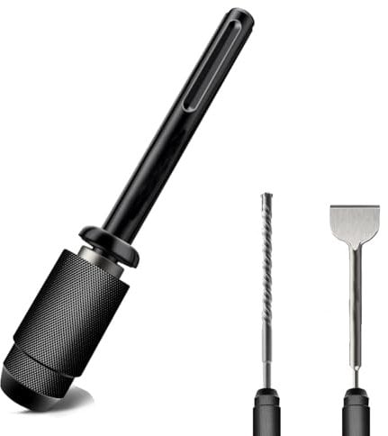 Adattatore Da Sds Max a Sds Plus per Martelli Perforatori, Convertitore Adattatore Mandrino, Utensile Rapido per Gambo Convertitore Trapano, Utensile Rapido per Adattatore Mandrino Plus per Trapano