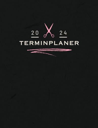 Terminplaner 2024: Friseur planer 3 Mitarbeiter 15 minuten takt - Tagesplaner Von 8.00 Uhr bis 20.00 Uhr