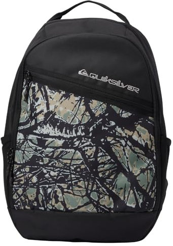 Quiksilver Herren SCHOOLIE 2.0 Gepäck-Handgepäck, Woodland Abstract SEA Spray