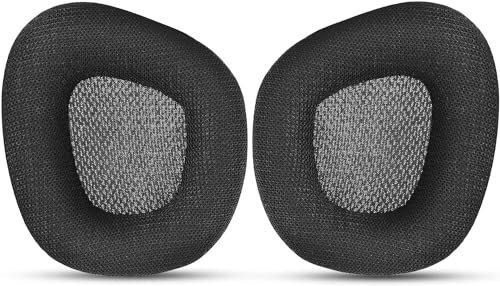 Ersatz-Ohrpolster für Corsair Void & Corsair Void PRO RGB kabelgebundene / kabellose Gaming-Headsets mit schwarzem Netzgewebe, Memory-Schaum