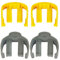 NAMOTEK 4pcs Pressure Power Washer Trigger Gun Replacement C Clip forkarcher Pressure Washer Spare Parts