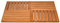 Teakholz-Badematte, groß, Duschmatte aus Holz, für Badezimmer, 80 cm