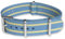 Natos.com - Himmelblau Creme NATO Uhrenarmband G10 Military Nylon Strap - 18 mm