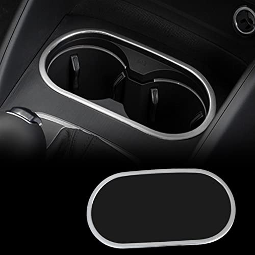 WILSEM Car Water Cup Holder Panel Decoration Cover For A&udi A3 8V 2013 2014 2015 2016 2017