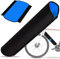 WUFANC E Bike Akku Schutzhülle 27 x 53 cm, Wasserdicht Ebike Akku Schutzhülle für 30-40 cm Rahmenumfang, E-Bike Akku Schutzhülle, Kältebeständig und Staubdicht, Verlängert Betriebszeit und Lebensdauer