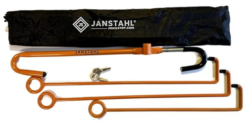 Türsicherung Wohnmobil mit Lenkradsperre – Diebstahlschutz aus Stahl für Fiat Ducato, Jumper, Boxer, VW T5/T6, Sprinter – Spannweite 150–180 cm inkl. Tasche