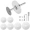 Comphic Kit D'Outils de Coupe-Tuyau Intérieur en PVC, Coupe-Tuyau Intérieur pour Guide de Jauge de Profondeur de Tuyau en PVC, Ensemble D'Outils de Plomberie de Coupe-Tuyau Interne
