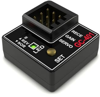 GC401 RC Car Gyro 3 Drive Modes L-Drive/S-Drive/H-Drive 4-8.4V for RC Drift Racing Car Steering Correction
