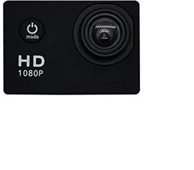 DIGNIFE Action Camera, HD Telecamera d'azione 4K, schermo da 2 pollici, fotocamera casco professionista 30m impermeabile, registrazione videocamere sportive fotocamera(Noir)