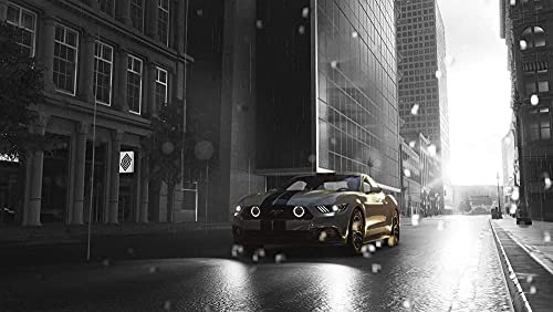 Puzzle 1000 Teile für Erwachsene Mustang Shelby GT Pädagogisches intellektuelles Dekompressionsspielzeug Lustiges Familienspiel für Kinder Erwachsene 38x52CM