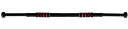 BEMAY – Barra de Dominadas Multifuncional para Puerta Resistente y Ajustable. Barra de Ejercicio para Musculación 100 kg Portátil, Firme y Antideslizante de Fácil Montaje 63-96 cm.