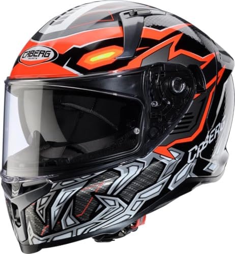 CABERG HELMET AVALON X GURKHA BLACK/GREY/ORANGE FLUO S