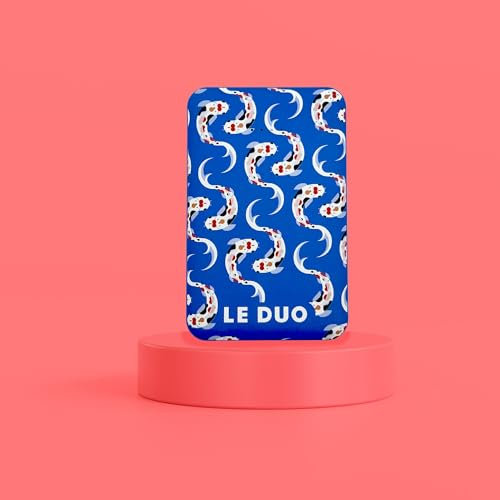 WONDEE Le Duo Opportunité Chargeur Portable Batterie Externe 5000mAh Poisson Drôle avec 3 Ports de Charge [2USB et 1 USB C] - Powerbank Compatible avec Iphone, Tablets, Ipad et Plus et Tous
