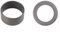Ensemble de manchons de cylindre de compresseur d'air sans huile, avec anneau de piston, pour pompe à air 550 W-1500 W, fonctionnement silencieux, noir (pour 1100 W)