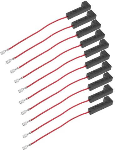 PRETYZOOM 10pcs Micro-Wave Oven Fuse for Optimal Performance High Voltage Microwave Fuse High Voltage Microwave Repair Parts Fuse Replacement for Microwave Copper Wire Black