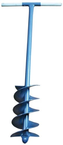 Berger & Schröter 50054 - Trivellatore per Terreno, 15 cm, Colore: Grigio